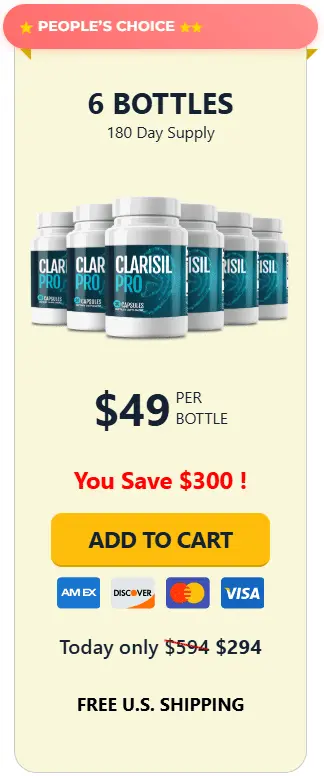 clarisil pro 6 bottles price